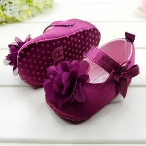 Born Beauty Baby Girl Flower Shoes
